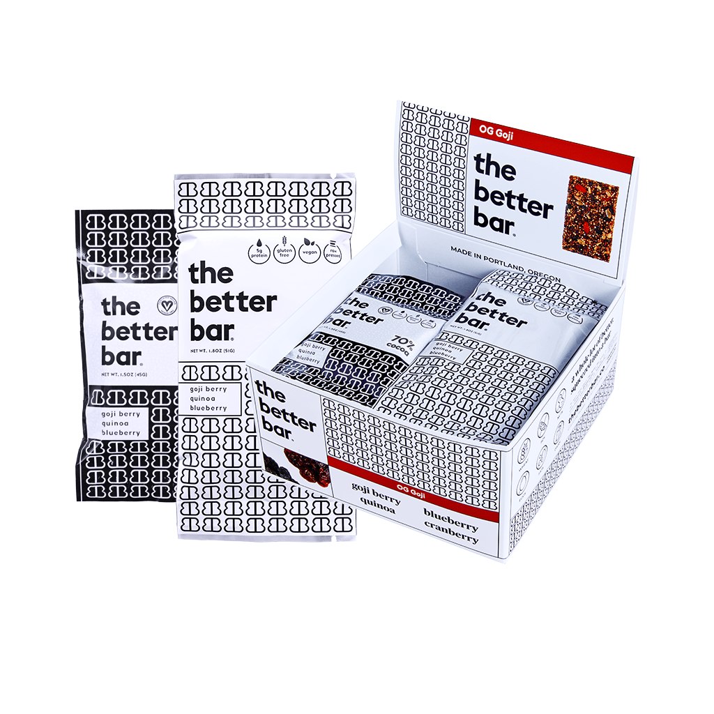 Mixed Collection of OG Goji Better Bar Original and Dipped